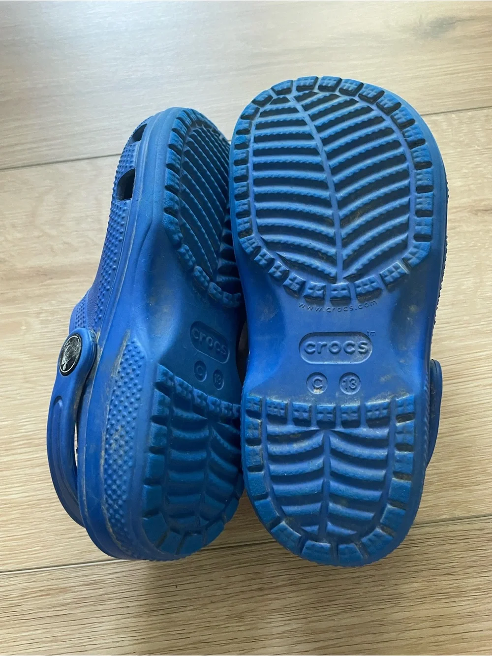 CROCS Kids Classic Clog in Bright Blue #0252